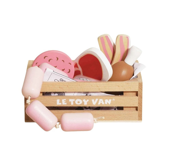 Butchers Wooden Market Crate