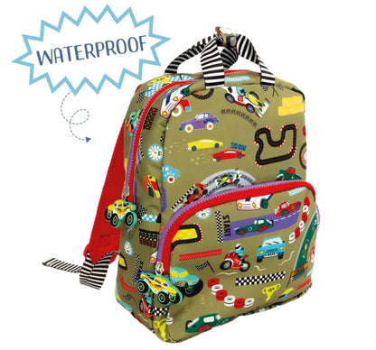Backpack Race Cars