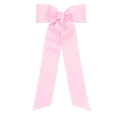 Medium Scalloped GG BT W/Tails Light Pink
