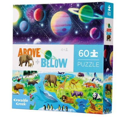 60 Pc Above & Below Earth & Space
