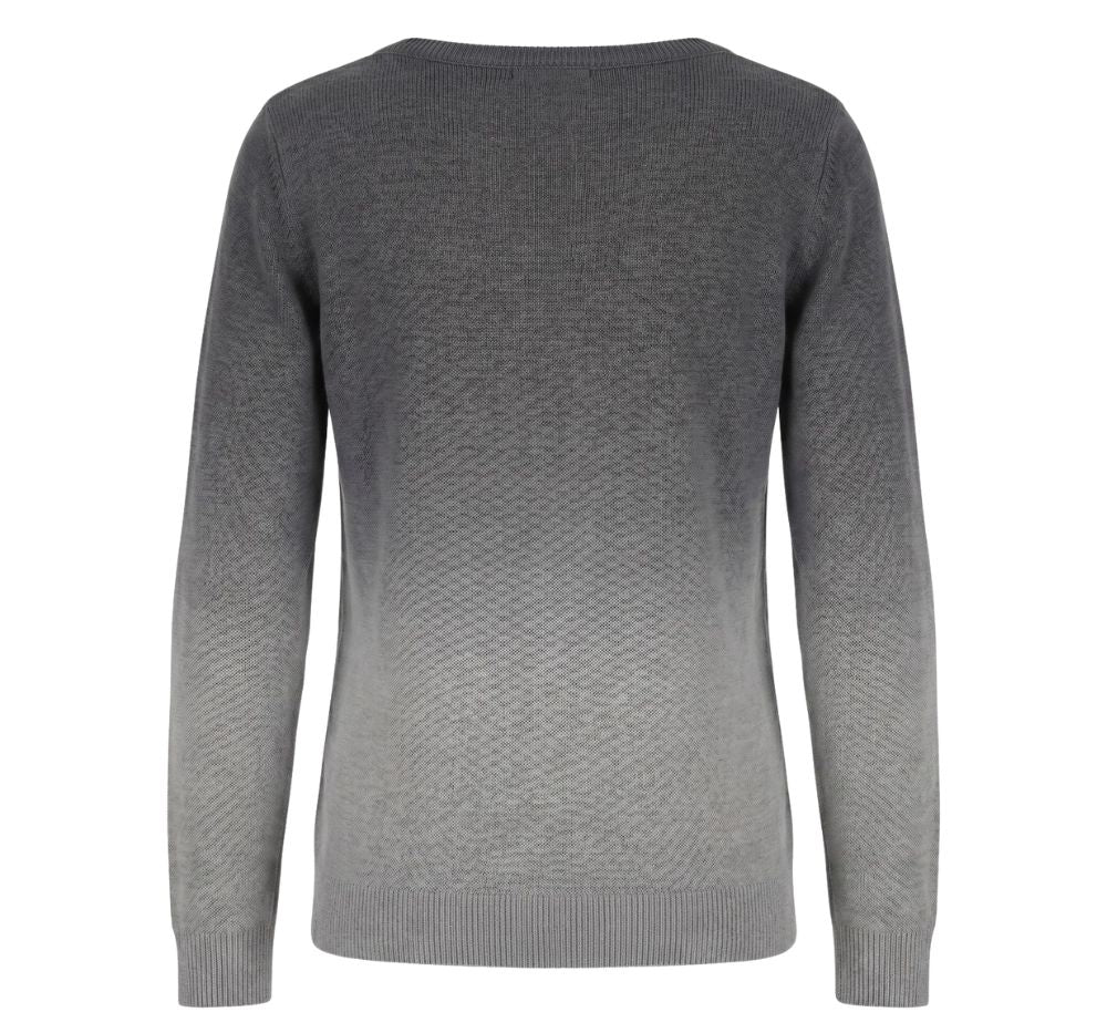 Grey Ombre Sweater
