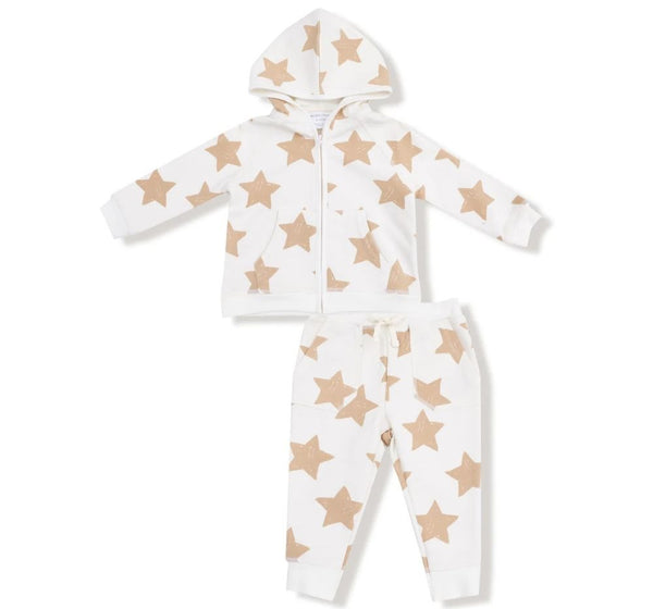 French Terry Stars Hoodie & Jogger