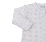 Teddy Bear Love-Footie w/ Zip Tan
