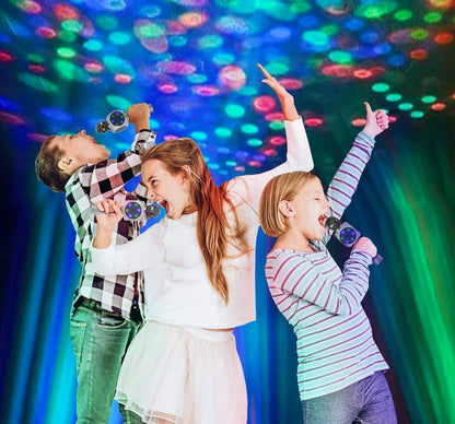 Sing Along Bling Karaoke Mic Silver