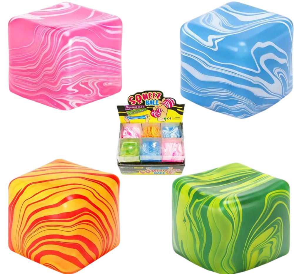 Dough Doughs Sugar Squish Cube Marbelized