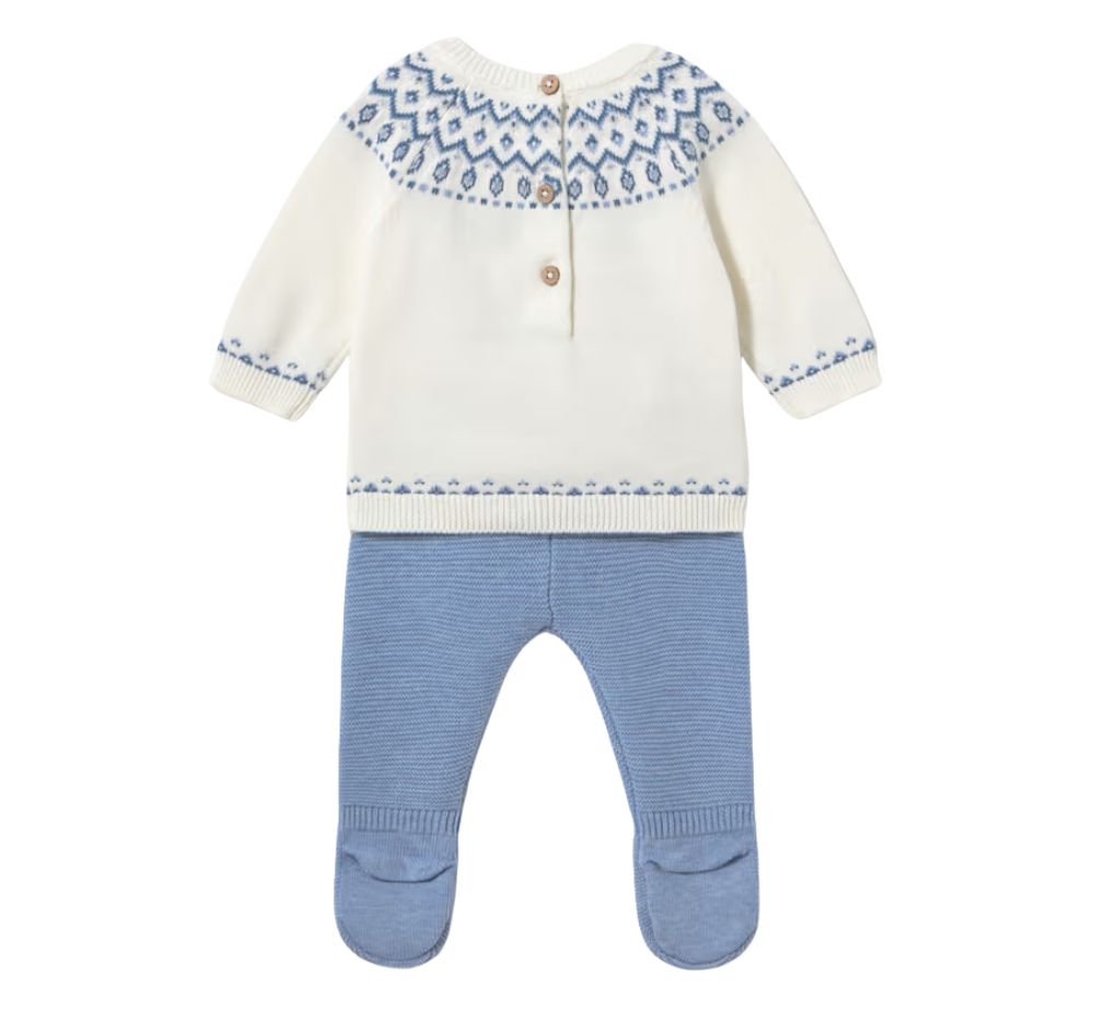 Conjunto Polaina Tricot Lluvia