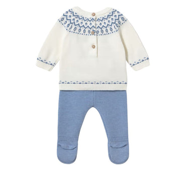 Conjunto Polaina Tricot Lluvia
