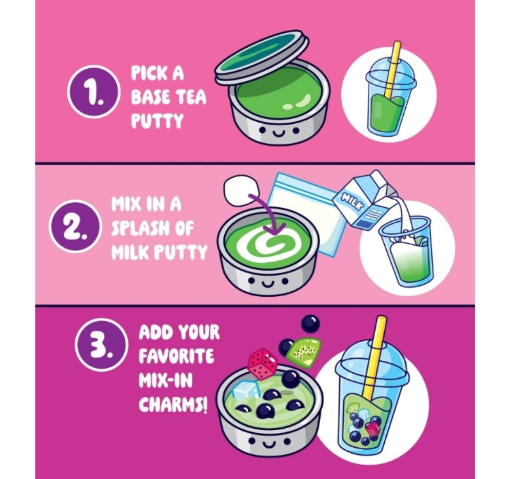 Mixed By Me Thinking Putty Boba