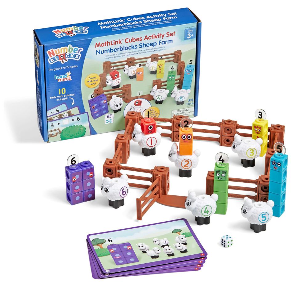 Number Blocks Sheep Farm