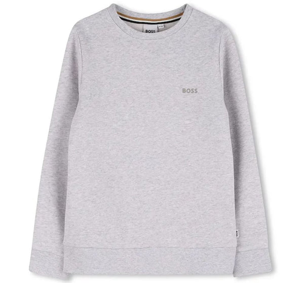 Small Logo Sweatshirt Chine Grey