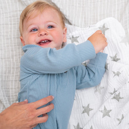 Essentials Swaddle Blanket 2pack Dusty