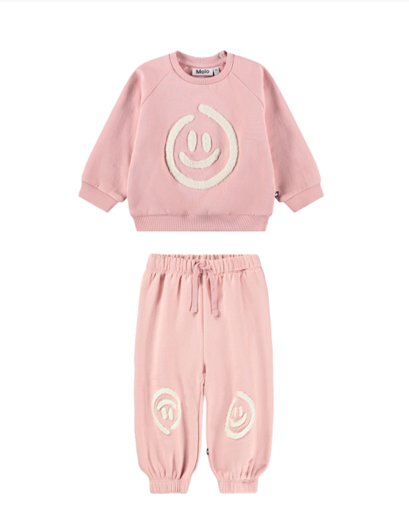 Sweat Shirt & Soft Pant Disc Mellow Rose