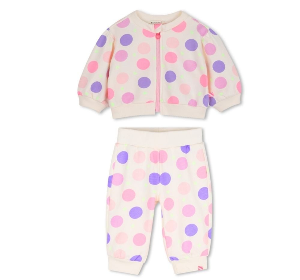 Polka Ivory  Sweatshirt & Joggers Set