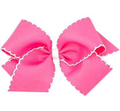 King Moonstitch Basic Hot Pink White