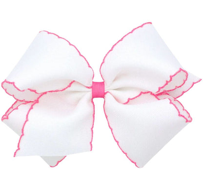 King Moonstitch Basic White Hot Pink