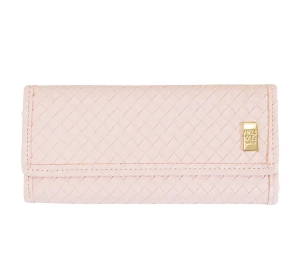 Woven Shell Jewelry Wallet