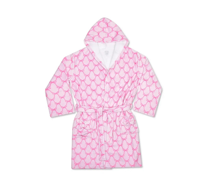 Sweet Trellis Bow Hooded Robe