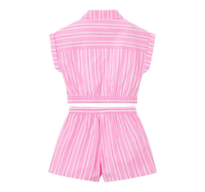 Conjunto Short con Rayas