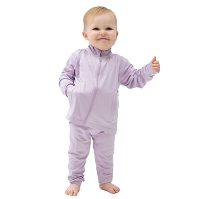 Tiny Tumblers Activewear Lila Mock Neck Active Jacket