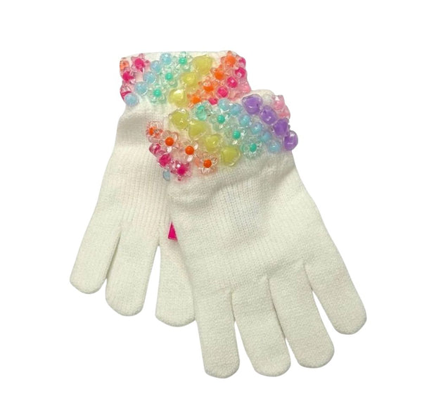 Winter Gloves Charm Ivory