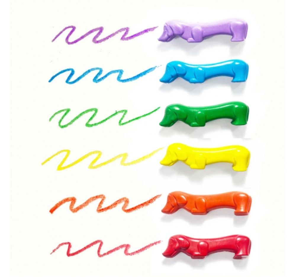 Pawsome Pups Dog Crayons