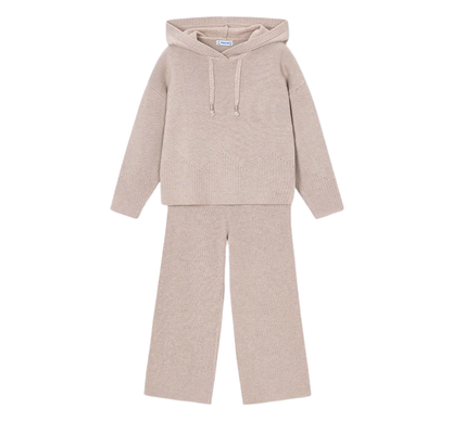 Conjunto Pantalon Largo Tricot Semilla
