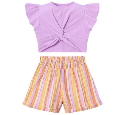 Conjunto Short Rayas