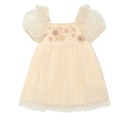 Bebe Daffodil Dream Tulle Dress