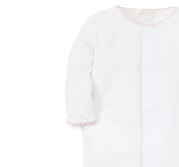 Premier Basics Footie White/Pink