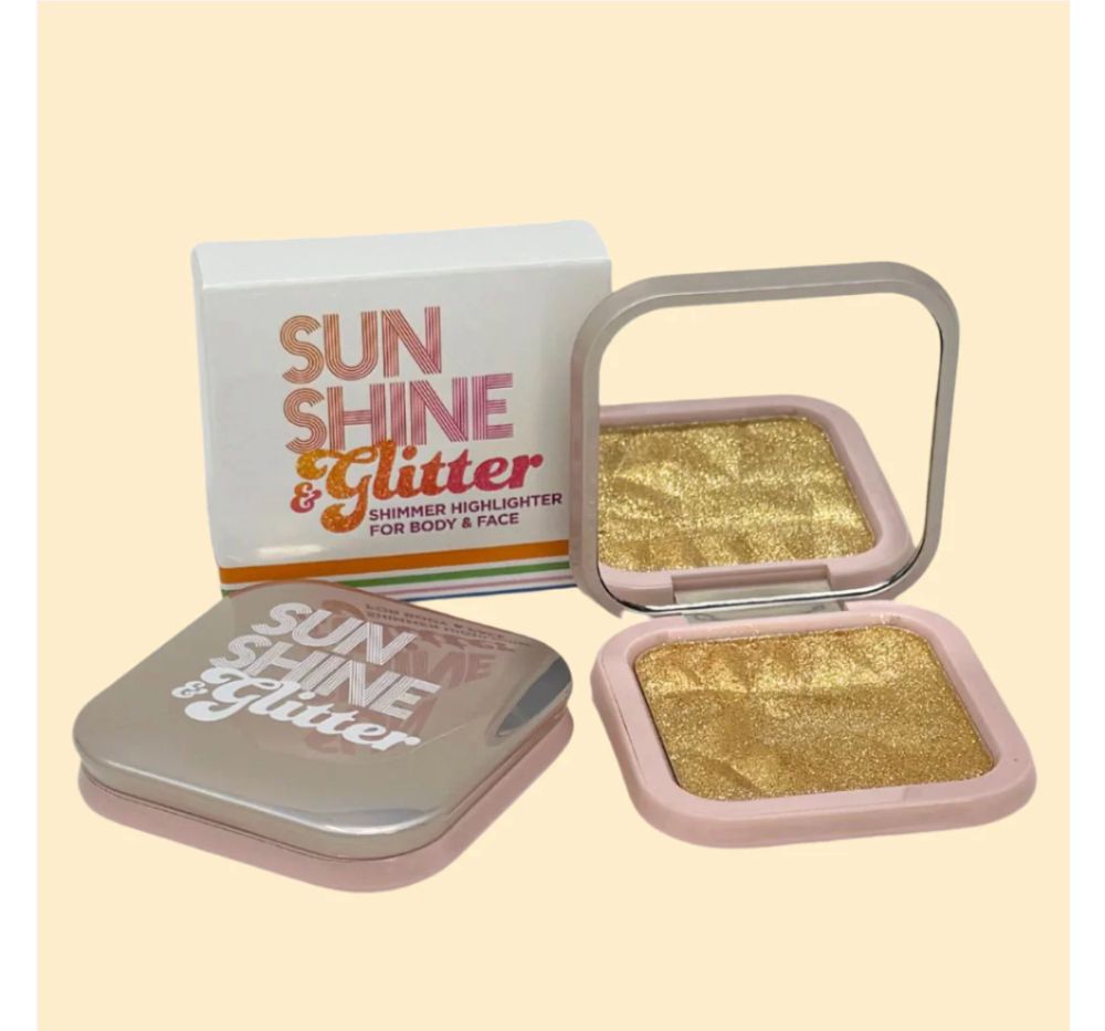 Highlighter Shimmer Compact Sunshine