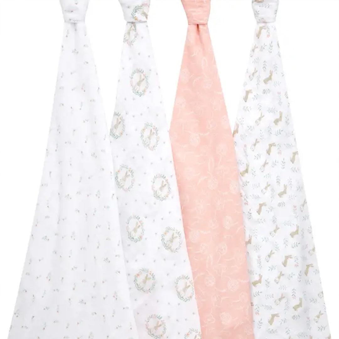 Blushing Bunnies 4-pack Swaddles