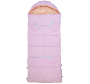 Sleep-N Pack Sherpa Big Kid Pink Pirouette