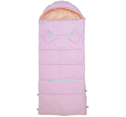 Sleep-N Pack Sherpa Big Kid Pink Pirouette