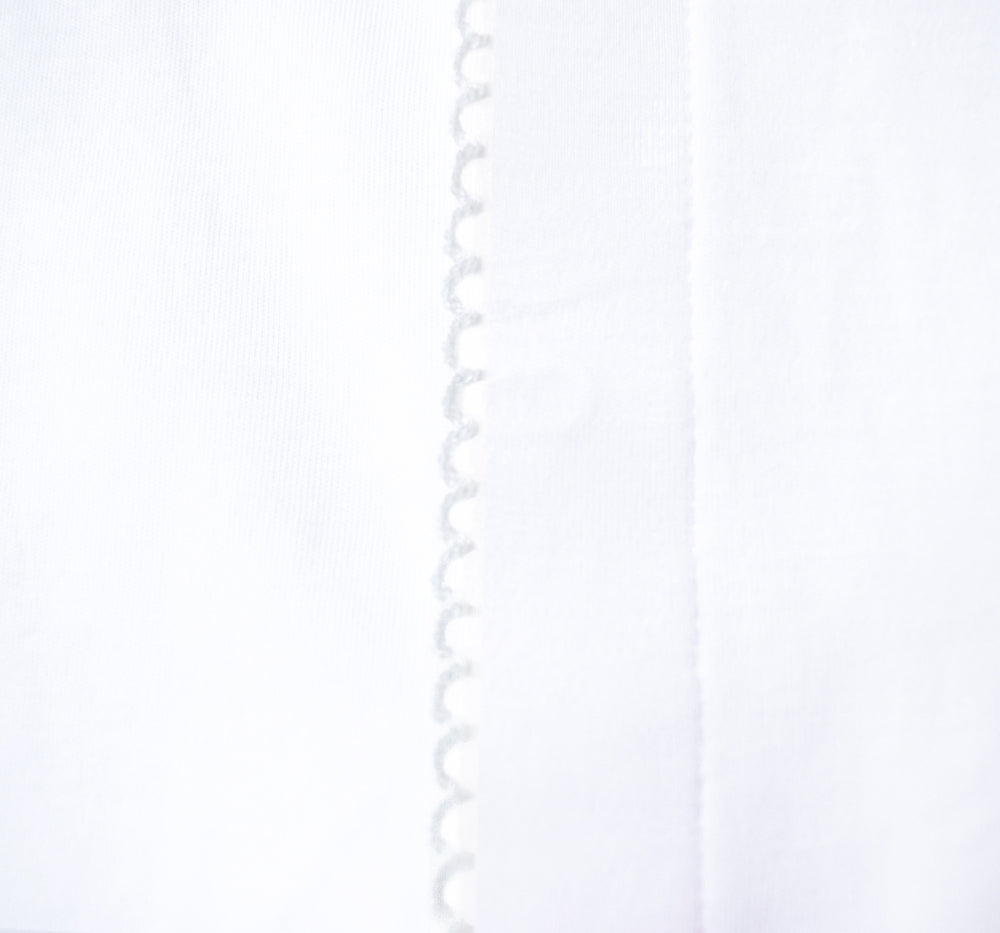 Basic Footie New White/White