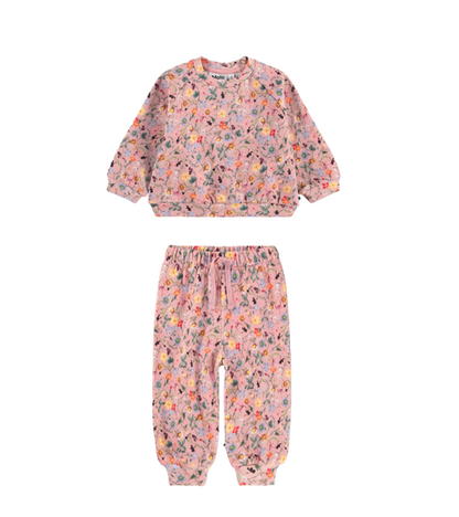 Sweatshirt & Soft Pants Delicate Mini