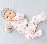 Fancy Pets 2 Way Zipper Ruffle Back Footie