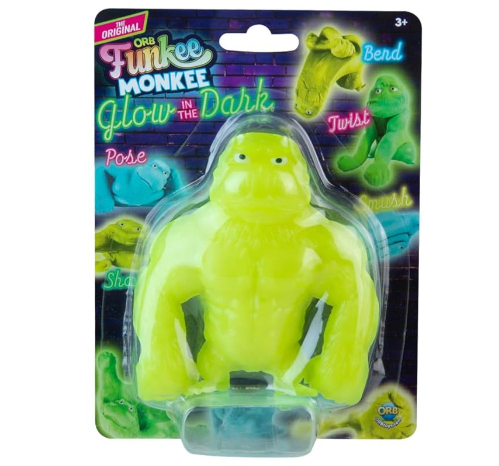 Funkee Monkee Glow in the Dark Mega Yellow