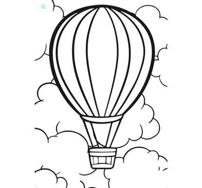 Wheel and Wings XXL Coloring Book