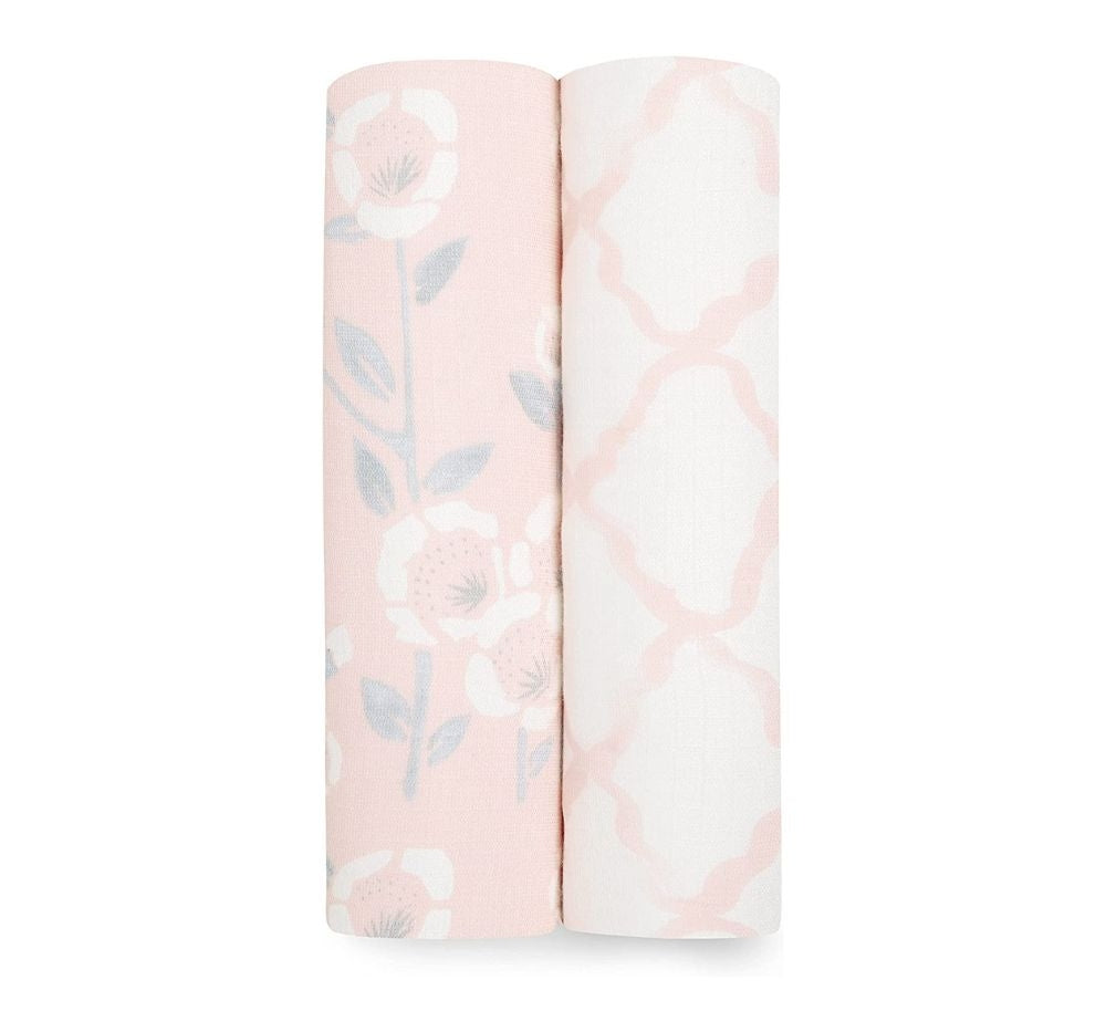 Stencil 2Pack Silky Soft Swaddles