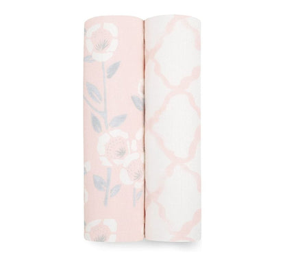 Stencil 2Pack Silky Soft Swaddles
