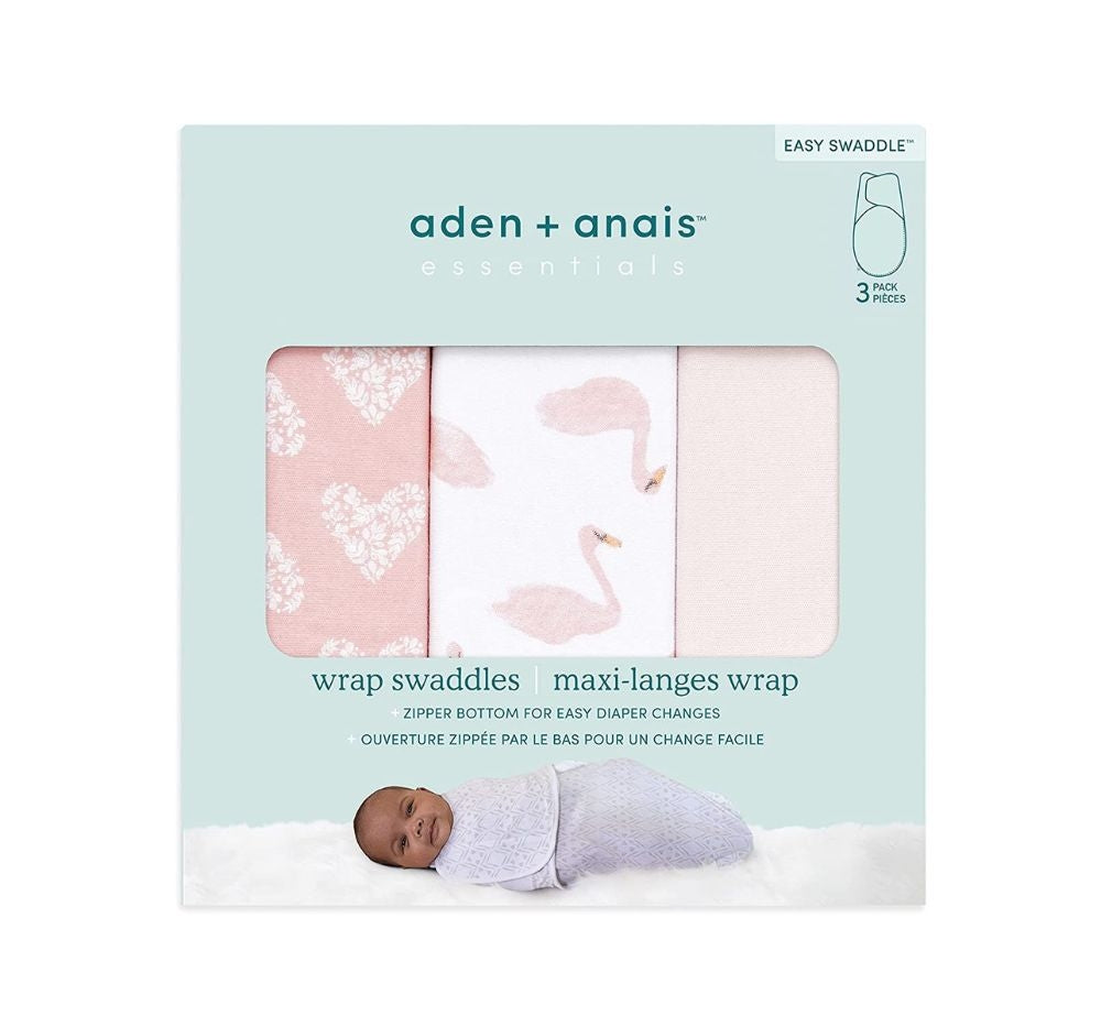 Briar Rose 3Pack Easy Swaddle Wraps 0-3M