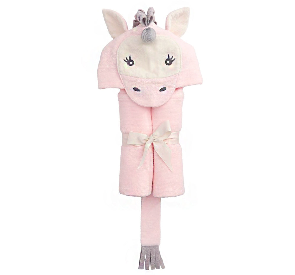 Bath Wrap Pink Unicorn