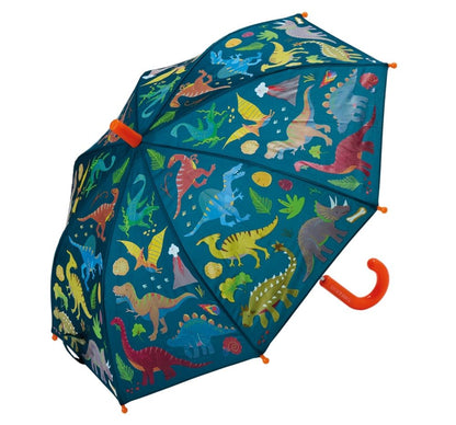 Colour Changing Umbrella Dino