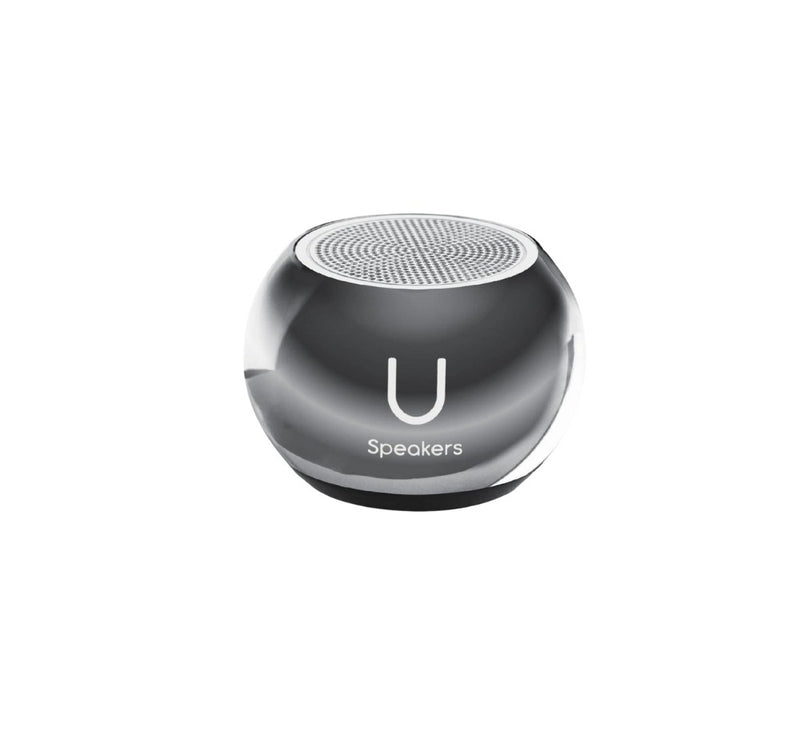 Mini Speaker Mirror Hemanite