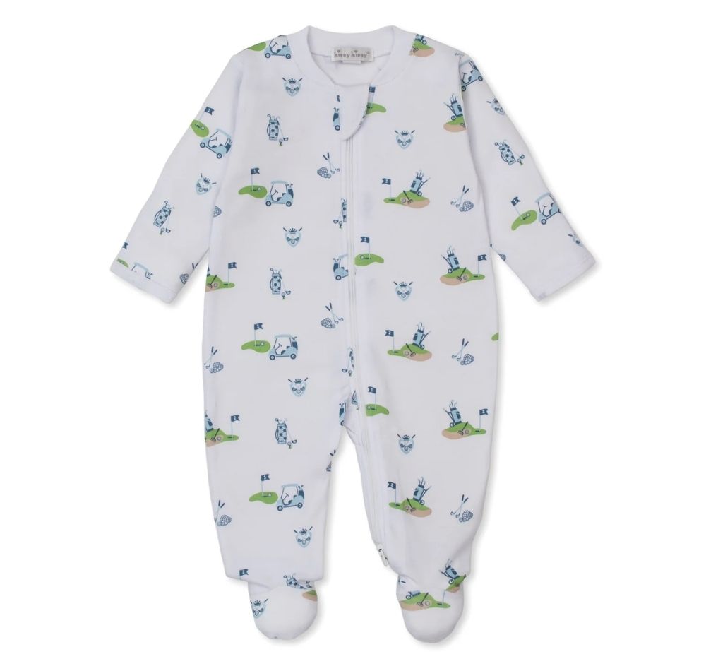 Footie W-Zip PRT Golf Championship Multi Blue