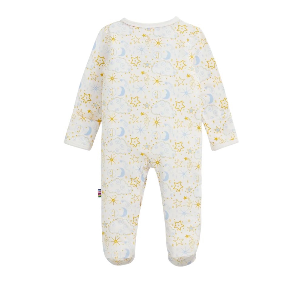 Star Signs Blue Modal Footie