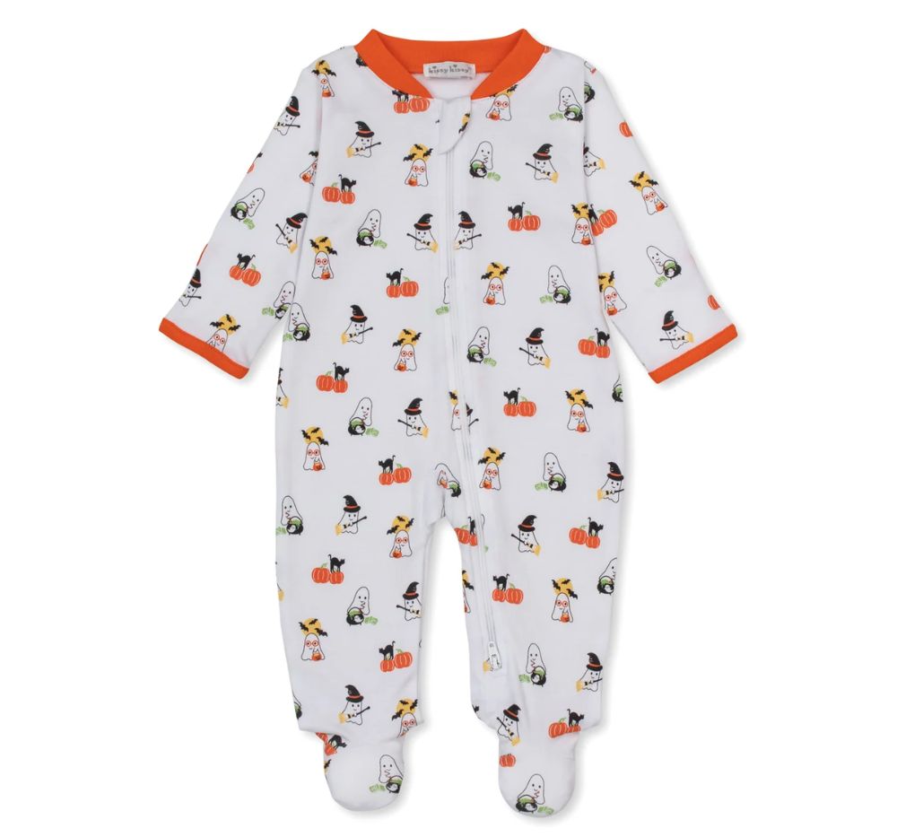 Footie w/ Zip PRT Halloween Multi