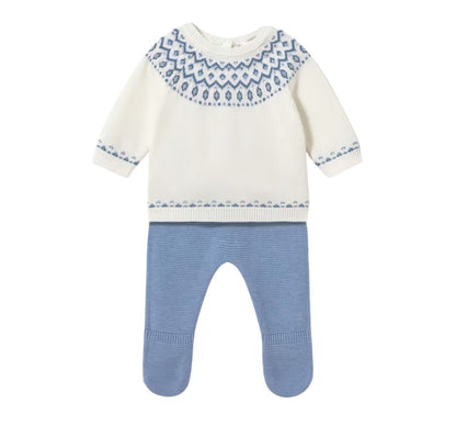 Conjunto Polaina Tricot Lluvia