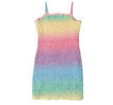 Smocked Dress Rainbow