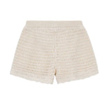 Top Crochet y Pantalón Corto Tricot
